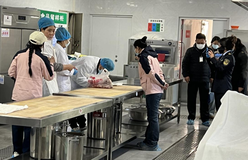 果洛州教育局联合多部门开展校园食品安全督导检查(图2)
