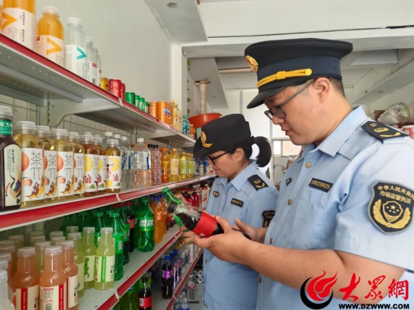 沾化区市场监管局组织开展校园周边食品安全专项检查(图1)